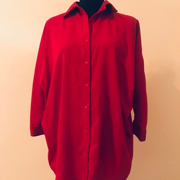 Rosettes button down shirt Size M - Picture 1 of 5